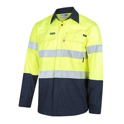 PARVOTEX PPE1 FR Inherent 155gsm Ripstop Lightweight Taped Shirt Orange 4XL