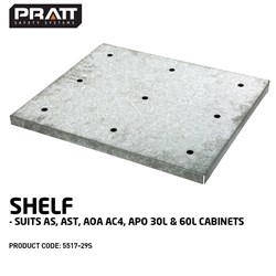 Shelf. Suits AS, AST,AOA AC4, APO 30L & 60L Cabinets