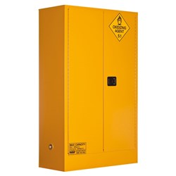 Oxidizing Agent Storage Cabinet: 250L - 2 Doors - 3 Shelves