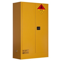 ORGANIC PEROXIDE STORAGE CABINET: 100L - 2 DOORS - 3 SHELVES