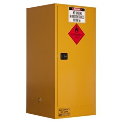 Flammable Storage Cabinet 205L - 1 Door, Roller Set Shelf