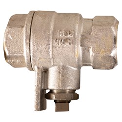 PRATT 15MM S/STEEL BALL VALVE FOR 570010 S/STEEL PUSH HANDLE SUITS ALL ELITE EYEWASH