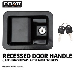 Recessed Door Handle (Latching) Suits As, Ast & Asph Cabinets