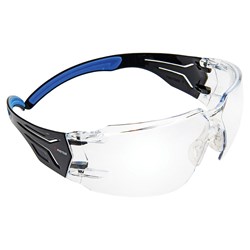 PROTEUS 4 SAFETY GLASSES CLEAR LENS SUPER FLEX ARMS