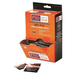 Anti-Fog Lens Wipes 100 Pack
