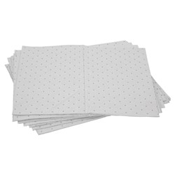 White Oil/Fuel Absorbent Pad - 300gsm PK/10