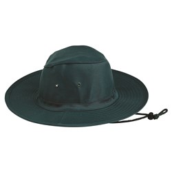 Poly/Cotton Sun Hat Green - Xl