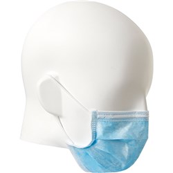 DISPOSABLE FACE MASK BLUE 3 PLY