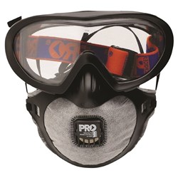 Filterspec Pro Goggle / Mask Combo P2+Valve+Carbon