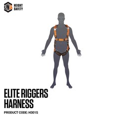 Elite Riggers Harness - Small (S) cw Harness Bag (NBHAR)