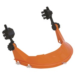 Hard Hat Browguard Attachment Orange