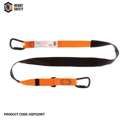 Pole Strap 2M Triple Action Karabiner