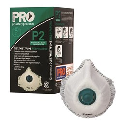 Dust Masks P2+Valve+Carbon