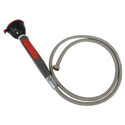 Hand Held Drench Hose Single Non Aerated Eye Wash 1.5M Hose