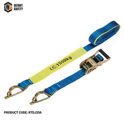 Ratchet Tie Down 35mmx6m 1.5T Captive J-Hook