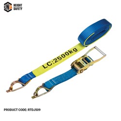 Ratchet Tie Down 50mmx9m 2.5T Captive J-Hook