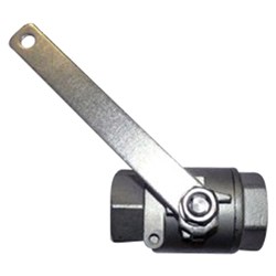 316 Stainless Steel 25mm Ball Valve & Lever Arm