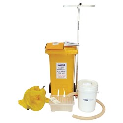 Complete Shower & Eye Wash Test Kit Comprises Of The Following Items: