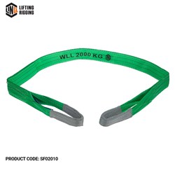 Sling Flat 8:1 Wll Polyester 2T 1.0M