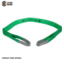 Sling Flat 8:1 Wll Polyester 2T 2.0M