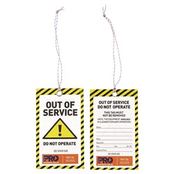 Safety Tag -125mm x 75mm Caution