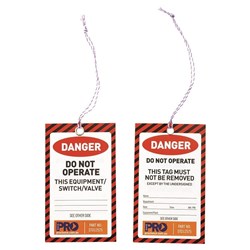 Safety Tag -125Mm X 75Mm Danger