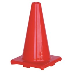 Orange PVC Traffic Cones 300mm