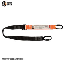 Elite Single Leg Elasticated Lanyard  With Hardware Kd X2