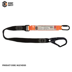 Elite Single Leg Elasticated Lanyard with Hardware KD & SD