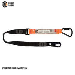 Elite Single Leg Elasticated Lanyard with Hardware KT & SN