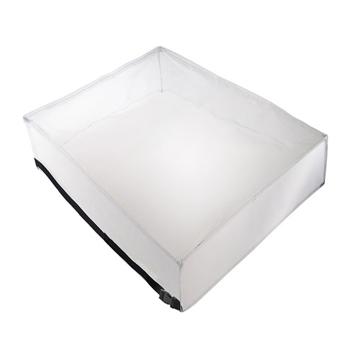Spill Kit Bin Cover Transparent 240L