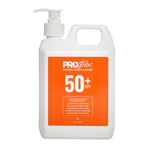 Probloc Spf 50 + Sunscreen 1L Pump Bottle