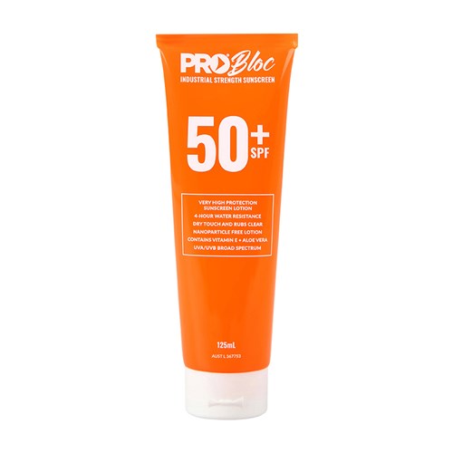 Probloc Spf 50 + Sunscreen 125Ml Squeeze Bottle
