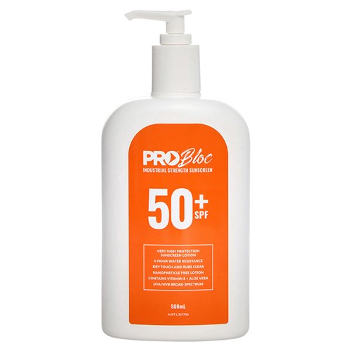 Probloc Spf 50 + Sunscreen 500Ml Pump Bottle