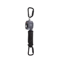 TETHA BLOQ 2M SELF RETRACTING LIFELINE C/W 2 X TRIPLE ACTION KARABINERS