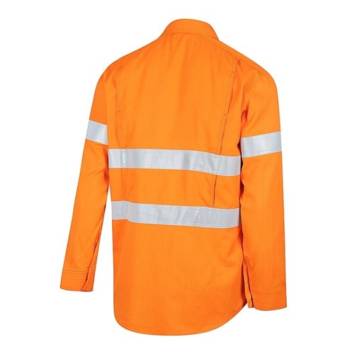 Parvotex Ppe2 Fr Inherent Single Tone 215Gsm Ripstop Taped Shirt