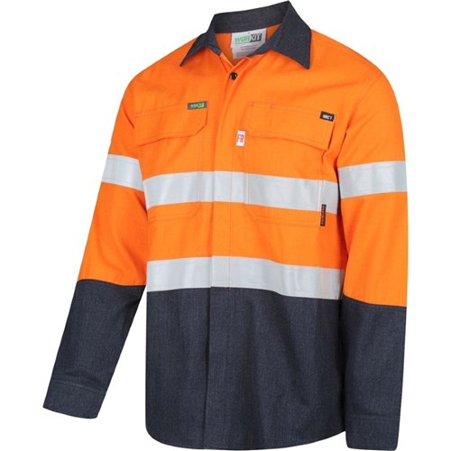 Parvotex Ppe1 Fr Inherent 180Gsm Ripstop Lightweight Taped Shirt