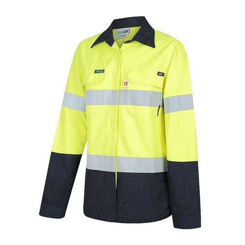 Parvotex Ppe2 Women'S Fr Inherent 215Gsm Ripstop Taped Shirt
