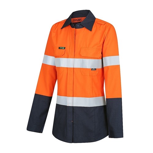 Flarex Ppe1 Women'S Fr Inherent 155Gsm Lightweight Taped Shirt