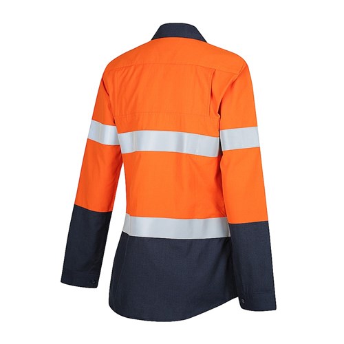 Flarex Ppe1 Women'S Fr Inherent 155Gsm Lightweight Taped Shirt