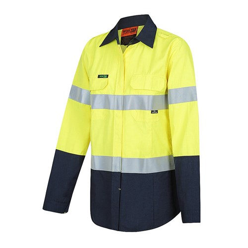 Flarex Ppe1 Women'S Fr Inherent 155Gsm Lightweight Taped Shirt
