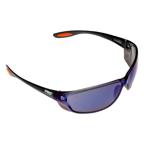 Switch Blue Mirror Safety Glasses