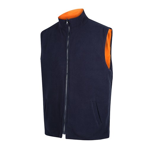 Hi Vis Reversible Vest With Reflective Tape