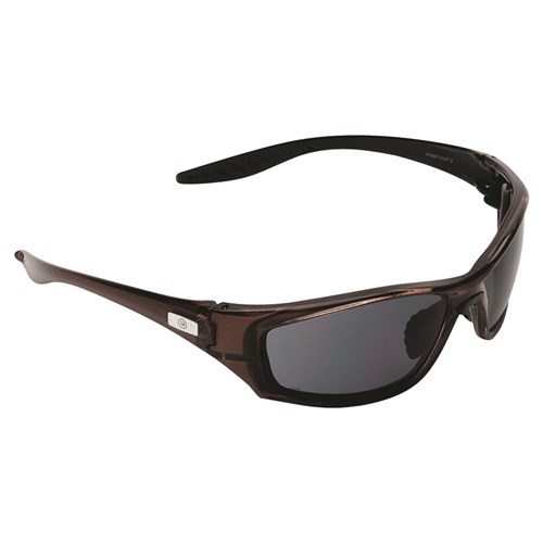 Mercury Safety Glasses Polarized Smoke Lens - Paramount Safety Products