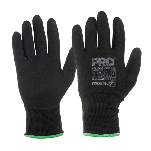 Prosense Sand Grip Glove 12Pr Bulk Pack Size 7