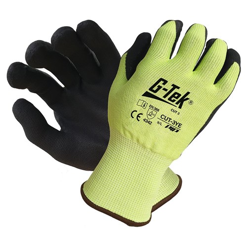 G-Tek Cut 3 Hi Vis Gloves