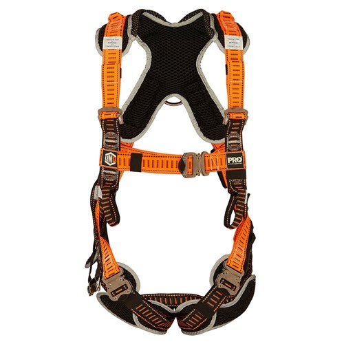 Elite Riggers Harness Stainless Steel - Standard (M - L) Cw Harness Bag (Nbhar)