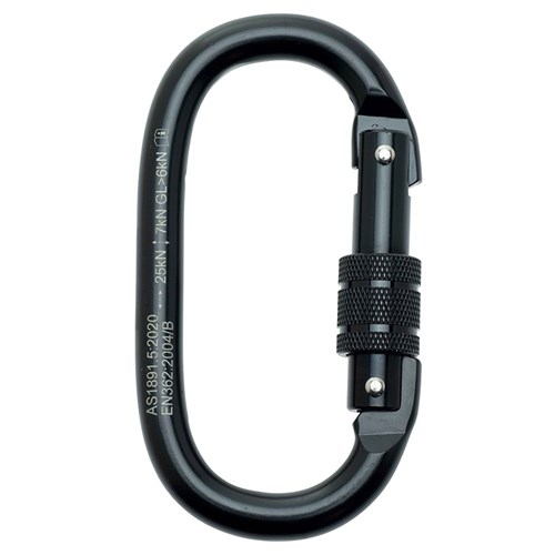 Karabiner - Screw Gate Steel Alloy 18Mm