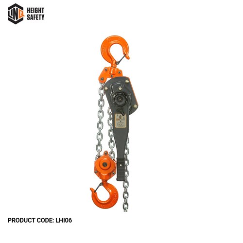 Lever Hoist Industrial 6 Tonne Capacity 1.5M Long