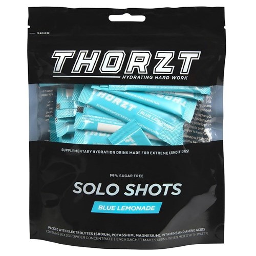 99% Sugar Free Solo Shots - Blue Lemonade